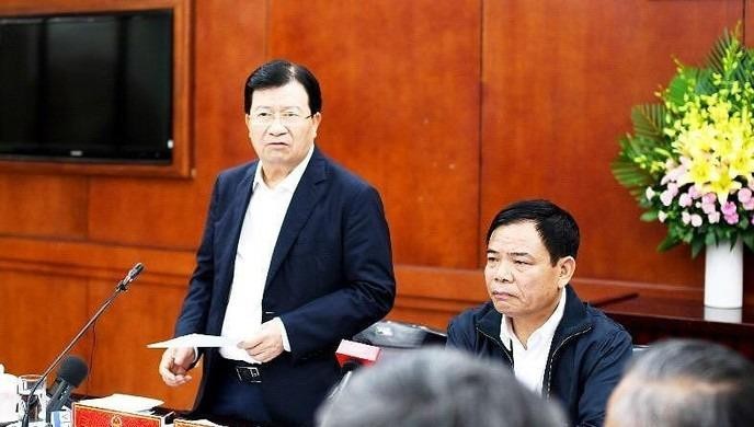 Phó Thủ tướng Trịnh Đình Dũng phát biểu tại phiên họp