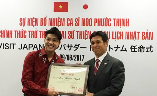 Noo Phước Thịnh làm “Đại sứ thiện chí Du lịch Nhật Bản”