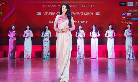45 thí sinh vào vòng Chung kết Hoa khôi Sinh viên Việt Nam 2017