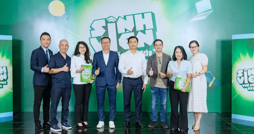 Đội ngũ ban giám khảo Sinh viên thế hệ mới mùa 2 (ảnh VTV).