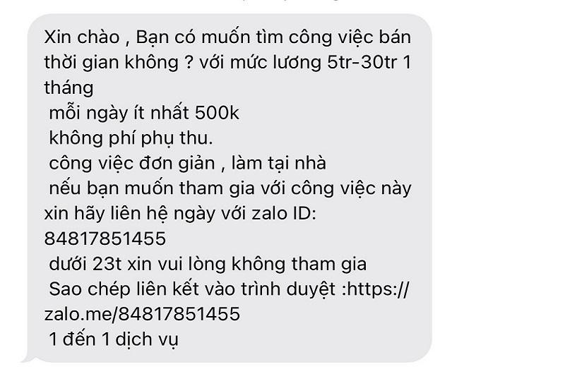 Người dùng iphone cần thận trong với những tin nhắn như thế này 