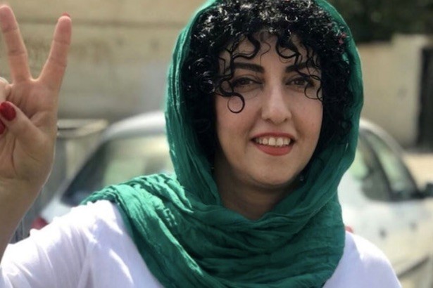 Nhà hoạt động người Iran Narges Mohammadi. Ảnh: CNN.