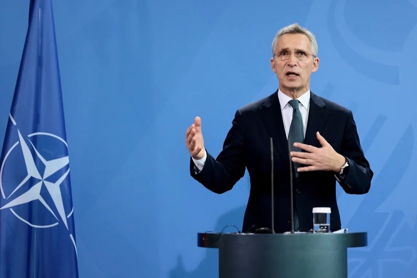 Tổng thư ký NATO Jens Stoltenberg. Ảnh: Reuters.