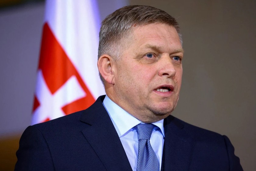  Thủ tướng Slovakia Robert Fico. Ảnh: REUTERS/Nadja Wohlleben.