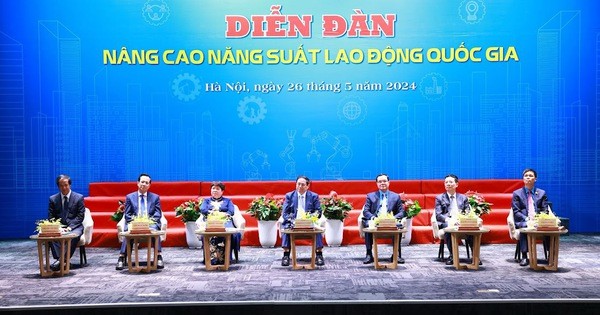  Thủ tướng Phạm Minh Chính dự Diễn đàn nâng cao năng suất lao động quốc gia năm 2024