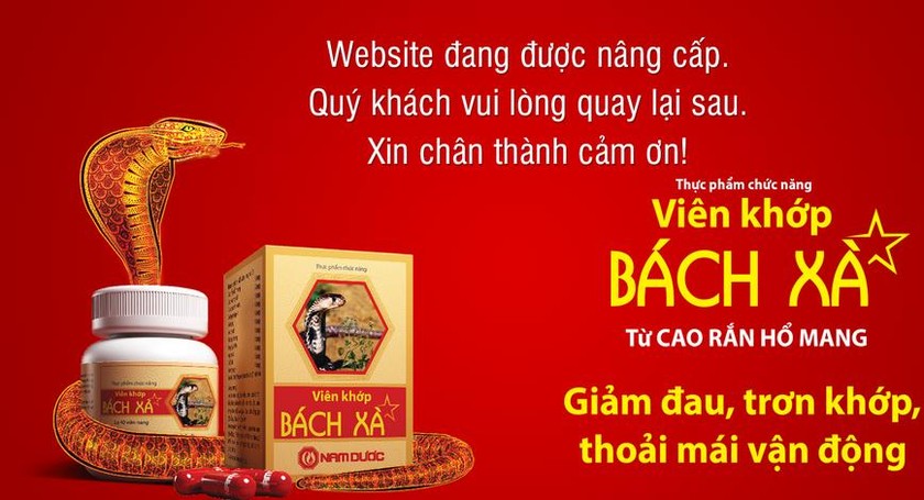 Công ty Cổ phần Nam Dược có sai phạm trong quảng cáo thực phẩm chức năng Viên khớp Bách xà.