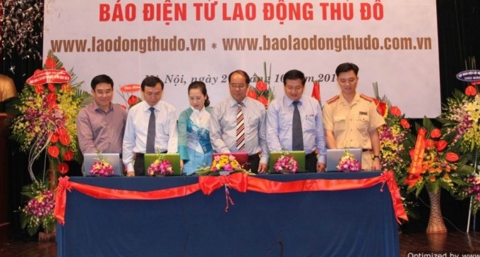 Báo điện tử Lao động thủ đô ra mắt giao diện mới