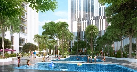 Công bố thiết kế cảnh quan nội khu chính thức The Landmark 