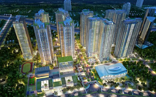 Phối cảnh dự án Goldmark City