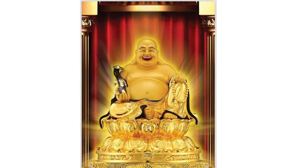 Phật Di Lặc "bụng to chứa thiên hạ, nụ cười độ nhân gian" 