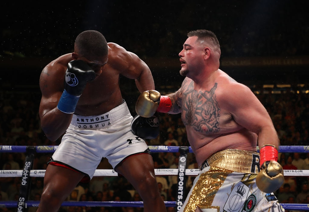 Trận đấu khiến Anthony Josshua bị gã béo Andy Ruiz nock-out