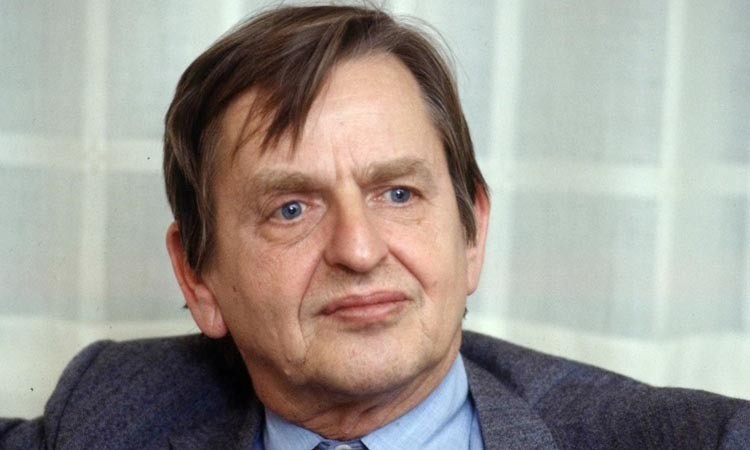 Cố Thủ tướng Thụy Điển Olaf Palme 