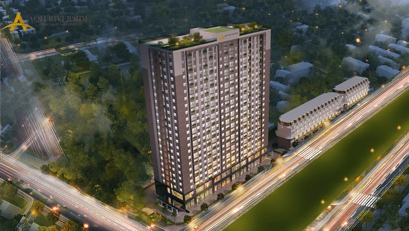 Phối cảnh dự án AQH Riverside. 