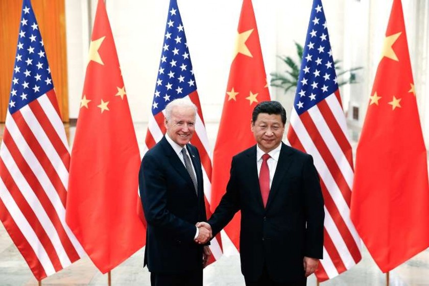 Tổng thống Mỹ Joe Biden và Chủ tịch Trung Quốc Tập Cận Bình.