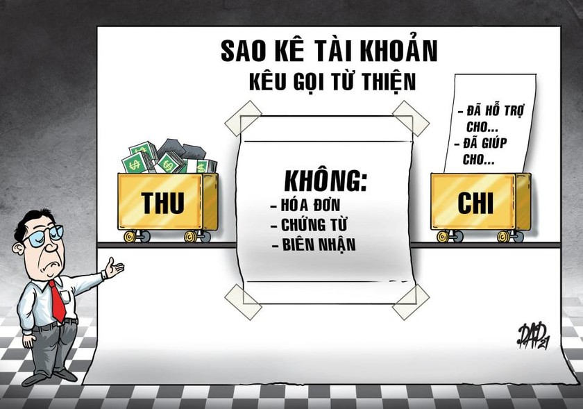 Sao kê và cái giá của niềm tin từ thiện