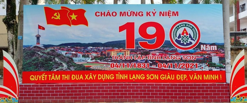 Lạng Sơn sẵn sàng cho Lễ Kỷ niệm 190 năm Ngày thành lập tỉnh và đón nhận Huân chương Độc lập hạng Nhất 