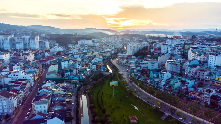 Thành phố Đà Lạt hôm nay đang chuyển mình mạnh mẽ...