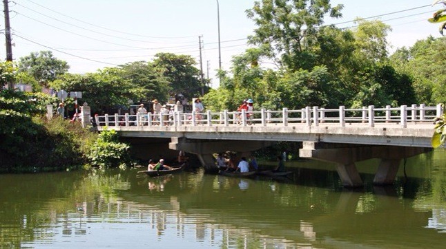 Sông Phổ Lợi nơi tìm thấy thi thể nạn nhân