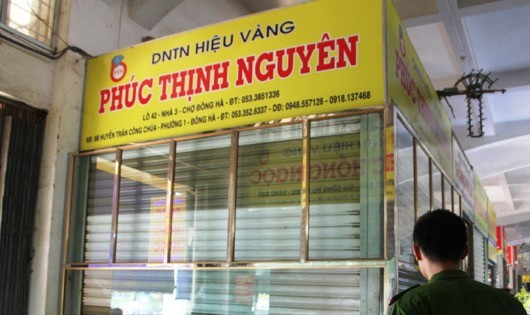 Quầy vàng Phúc Thịnh Nguyên