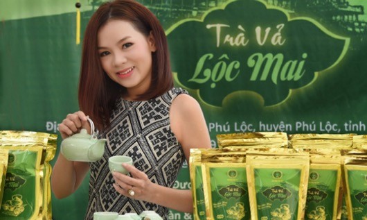 Sản phẩm Trà Vả Lộc Mai của doanh nhân trẻ xứ Huế góp mặt tại Lễ hội