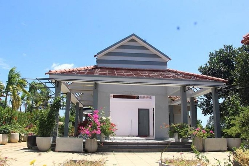 Căn nhà của ông Lê Văn Ninh được xây dựng trên đất không phải là đất ở. 