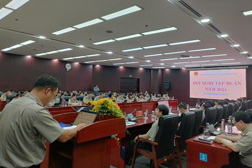 Cục THADS TP.Đà Nẵng tổ chức hội nghị tập huấn năm 2024