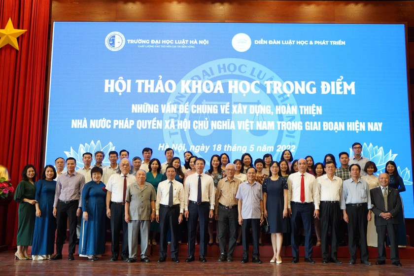 Trường Đại học Luật Hà Nội nỗ lực thúc đẩy hoạt động nghiên cứu khoa học pháp lý 