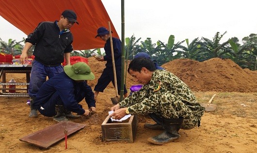 Những hài cốt được tìm thấy gần bờ sông Thạch Hãn