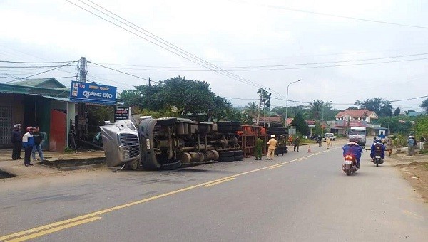 Hiện trường vụ tai nạn