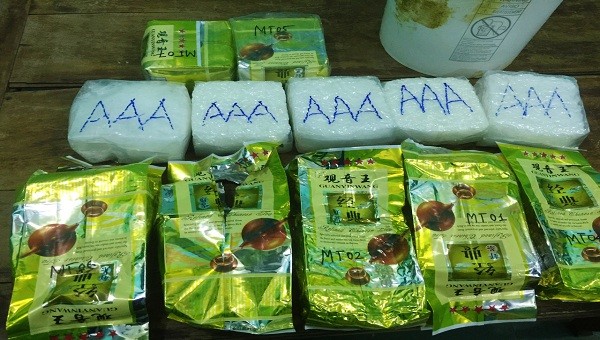 Các gói ma túy trôi dạt vào bờ biển tại Quảng Trị có tổng trọng lượng 7kg