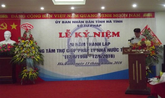 20 năm vượt thách thức của Trung tâm trợ giúp pháp lý nhà nước tỉnh Hà Tĩnh 