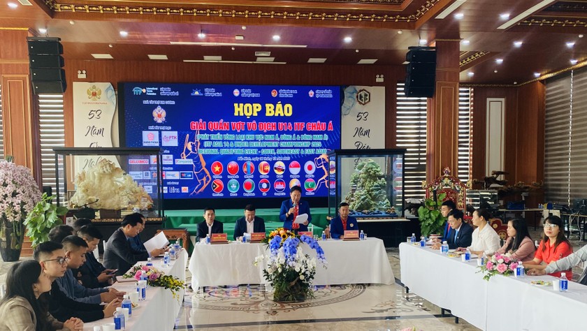 Toàn cảnh buổi Họp báo.