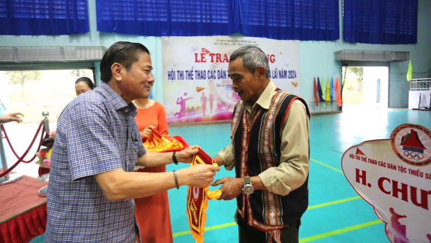  450 vận động viên sôi nổi tham gia hội thi thể thao các DTTS tỉnh Gia Lai