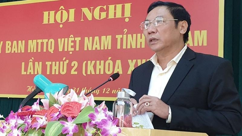 Ủy ban Mặt trận Tổ quốc tỉnh Hà Nam tổ chức Hội nghị tổng kết công tác năm 2019