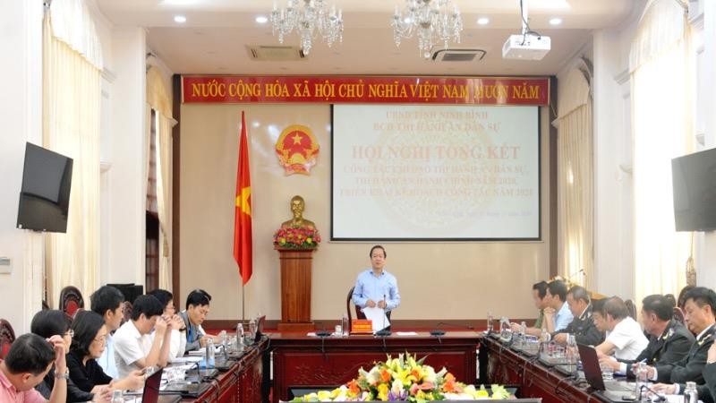 Ninh Bình tiếp tục tăng cường công tác phối hợp giữa các cấp, ngành trong thi hành án dân sự