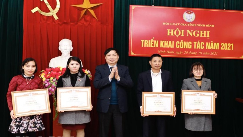 Ninh Bình: Hội Luật gia tỉnh triển khai nhiệm vụ công tác năm 2021