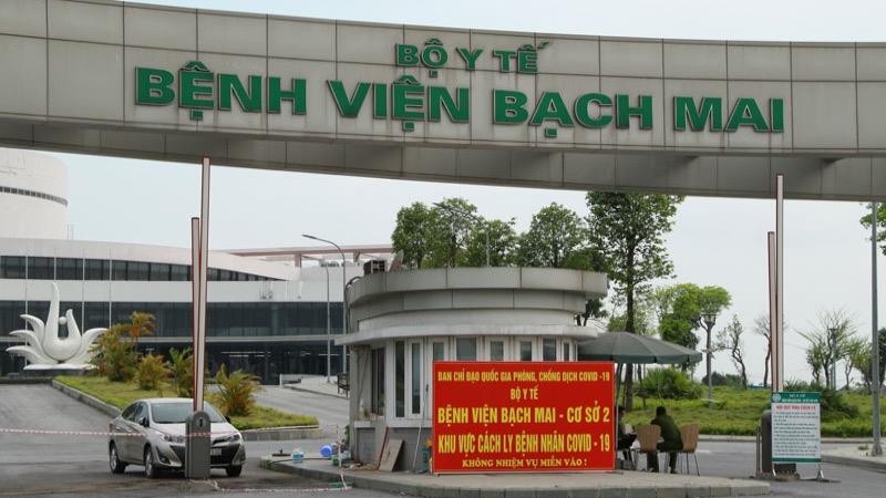 Bệnh viện dã chiến Bạch Mai cơ sở II đang có 193 cử tri, sẽ tham gia bầu cử tại đây ngày 23/5.