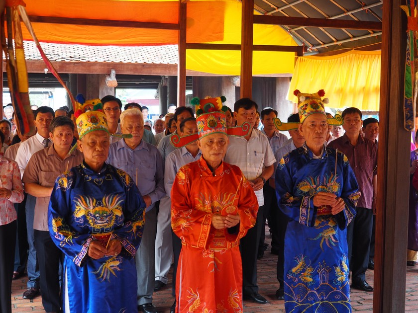 Lễ Dâng hương Quốc sư Dương Không Độ tại Chùa Keo (huyện Xuân Trường, Nam Định)