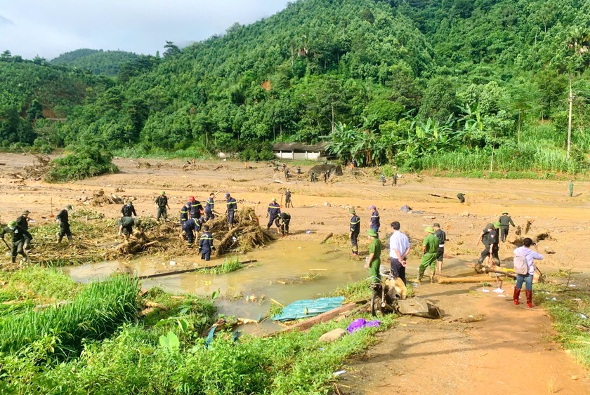 Trận lũ quét Làng Nủ: Thêm 3 nạn nhân được tìm thấy