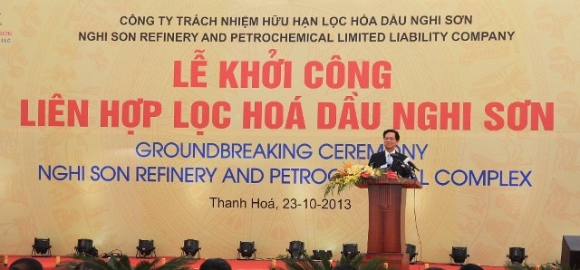 Khởi công "siêu dự án" lọc hóa dầu 9 tỷ USD 