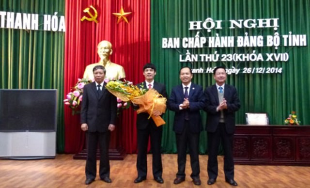 Ông Nguyễn Đình Xứng được bầu giữ chức phó Bí thư tỉnh Thanh Hóa.