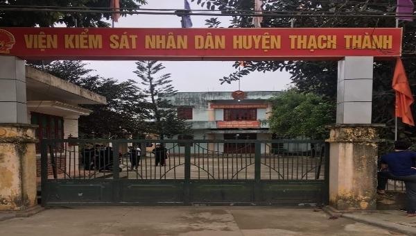 Thanh Hóa: Viện phó viện kiểm sát huyện  tử vong trong tư thế treo cổ tại phòng làm việc