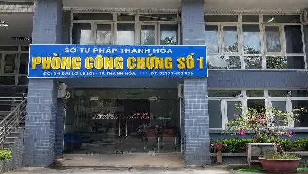 Thanh Hóa: Sở Tư pháp tăng cường quản lý nhà nước về hoạt động công chứng