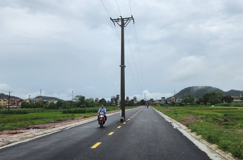 Yêu cầu khẩn trương di dời các cột điện 'đứng' giữa đường ở Thanh Hóa