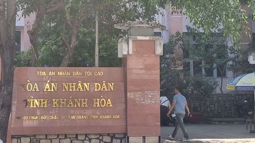 Trụ sở TAND tỉnh Khánh Hoà.