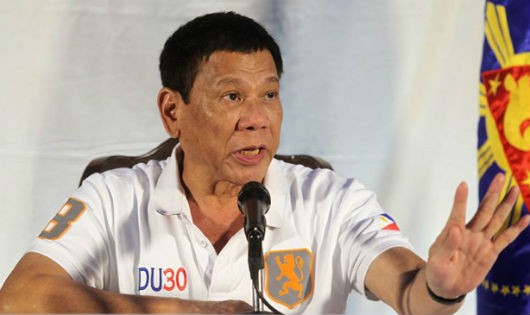 Tổng thống Philippines Rodrigo Duterte