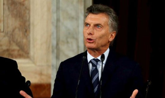 Tổng thống Argentina Mauricio Macri