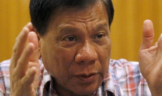 Tổng thống Philippines Rodrigo Duterte