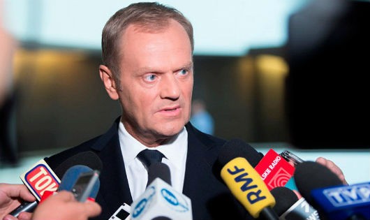 Ông Donald Tusk trả lời phỏng vấn