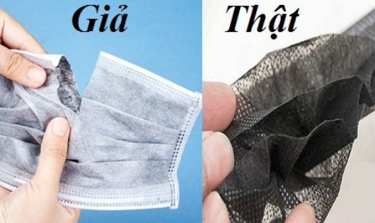 Típ phân biệt khẩu trang y tế thật – giả